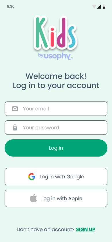 Frame 109 - landing page app