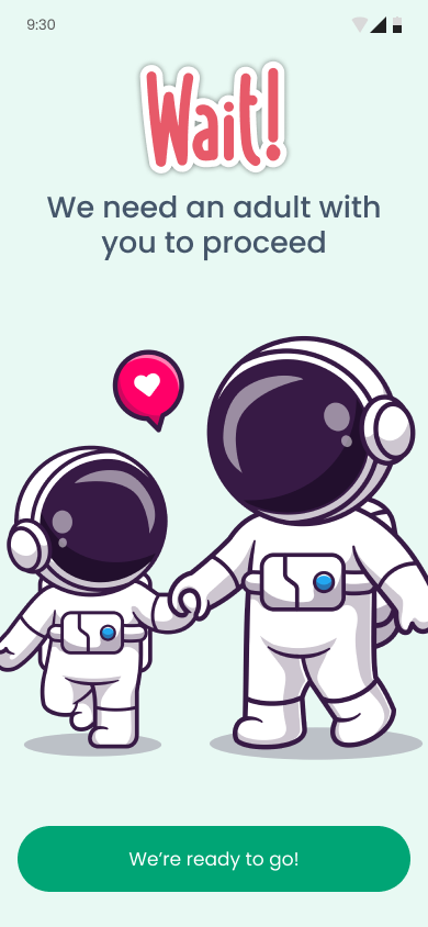 Frame 140 - landing page app
