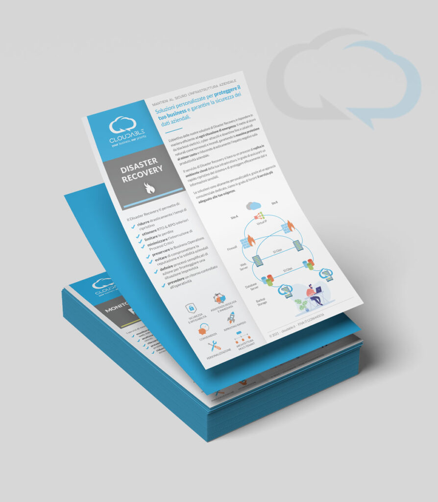 adriana chiabarera brochure cloudable mockup 2 - Sito web per azienda