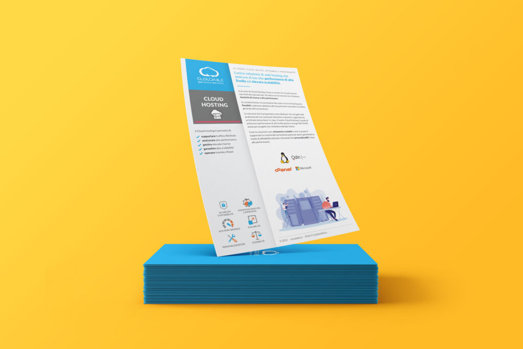 adriana chiabarera brochure cloudable mockup 3 - web designer freelance
