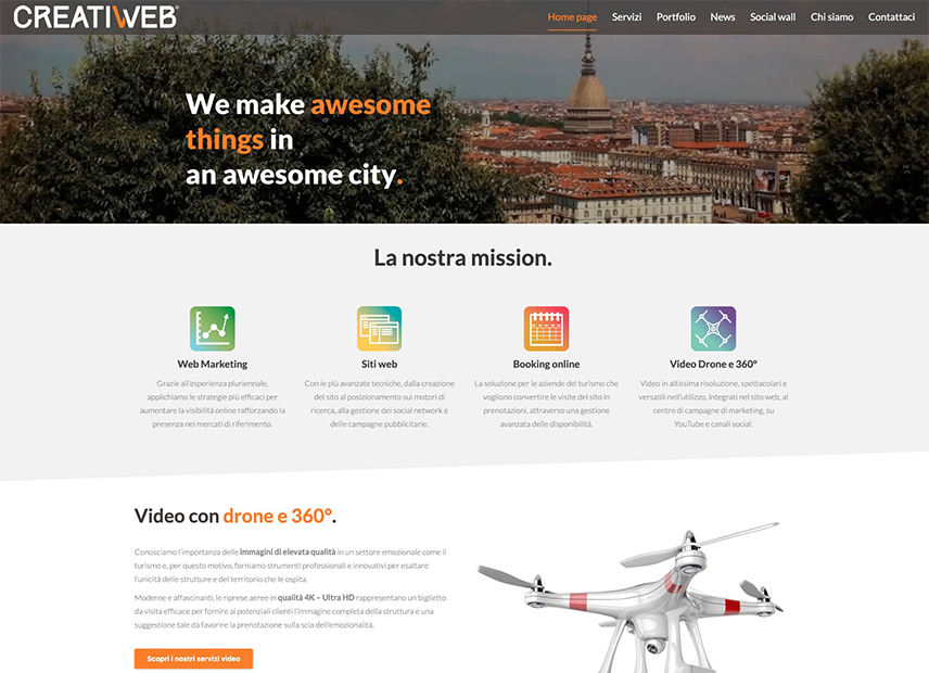 Creazione siti web Torino