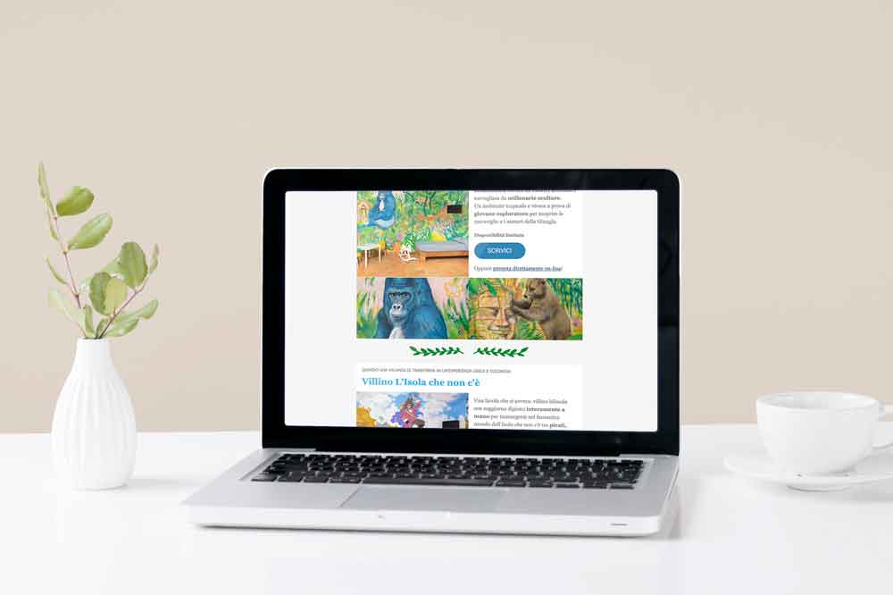 adriana chiabrera gitav sistemazioni newsletter - web designer freelance