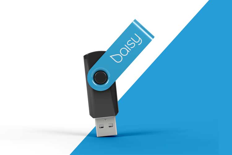 adriana chiabrera logo daisy pendrive -