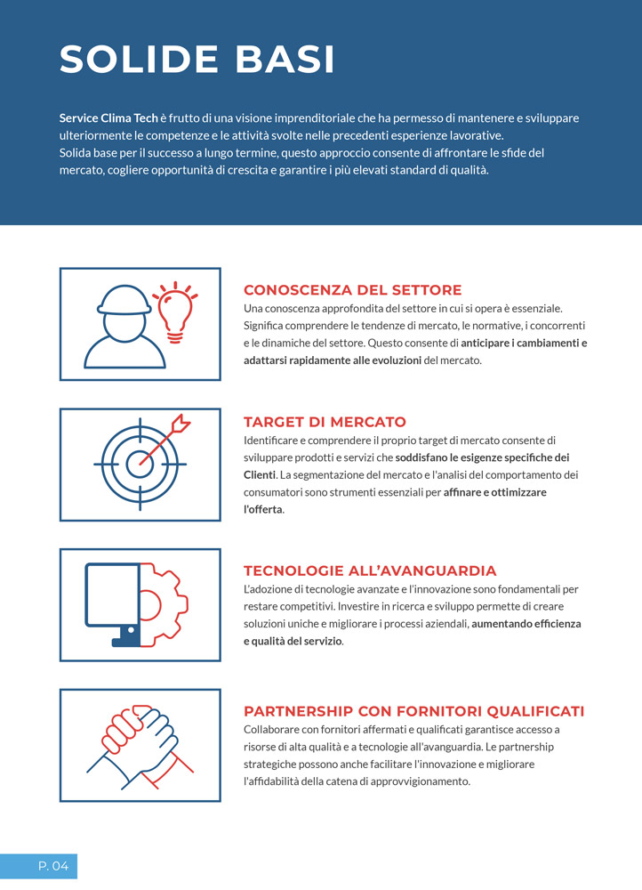 Brochure e sito web aziendale: il caso Service Clima Tech