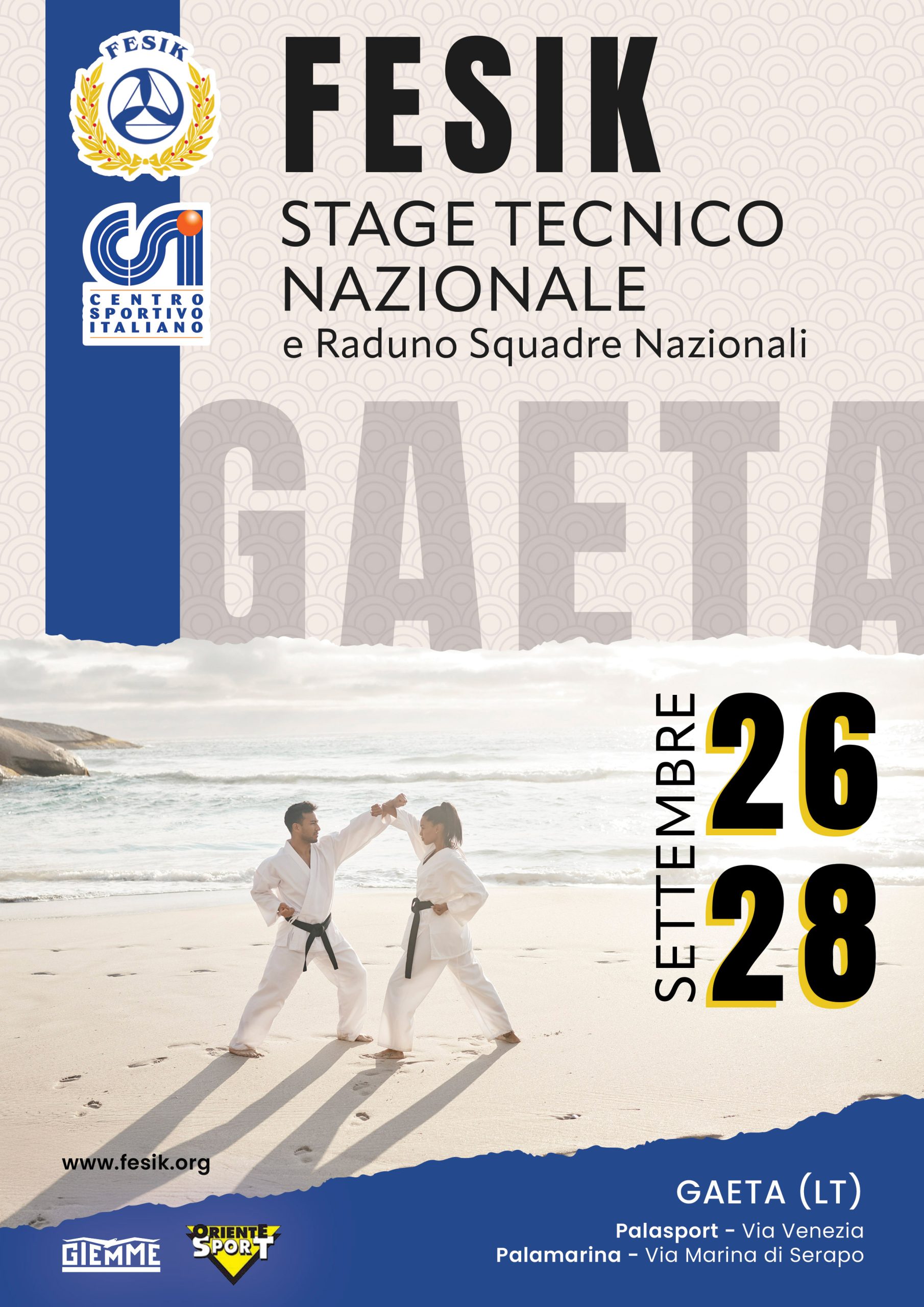 FESIK: sito web e grafica fesik-gaeta