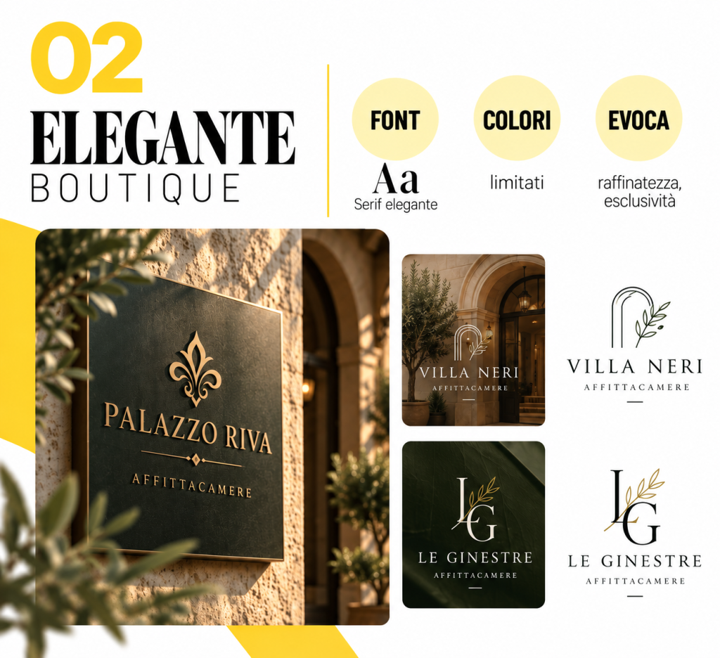 logo elegante - errori sito web