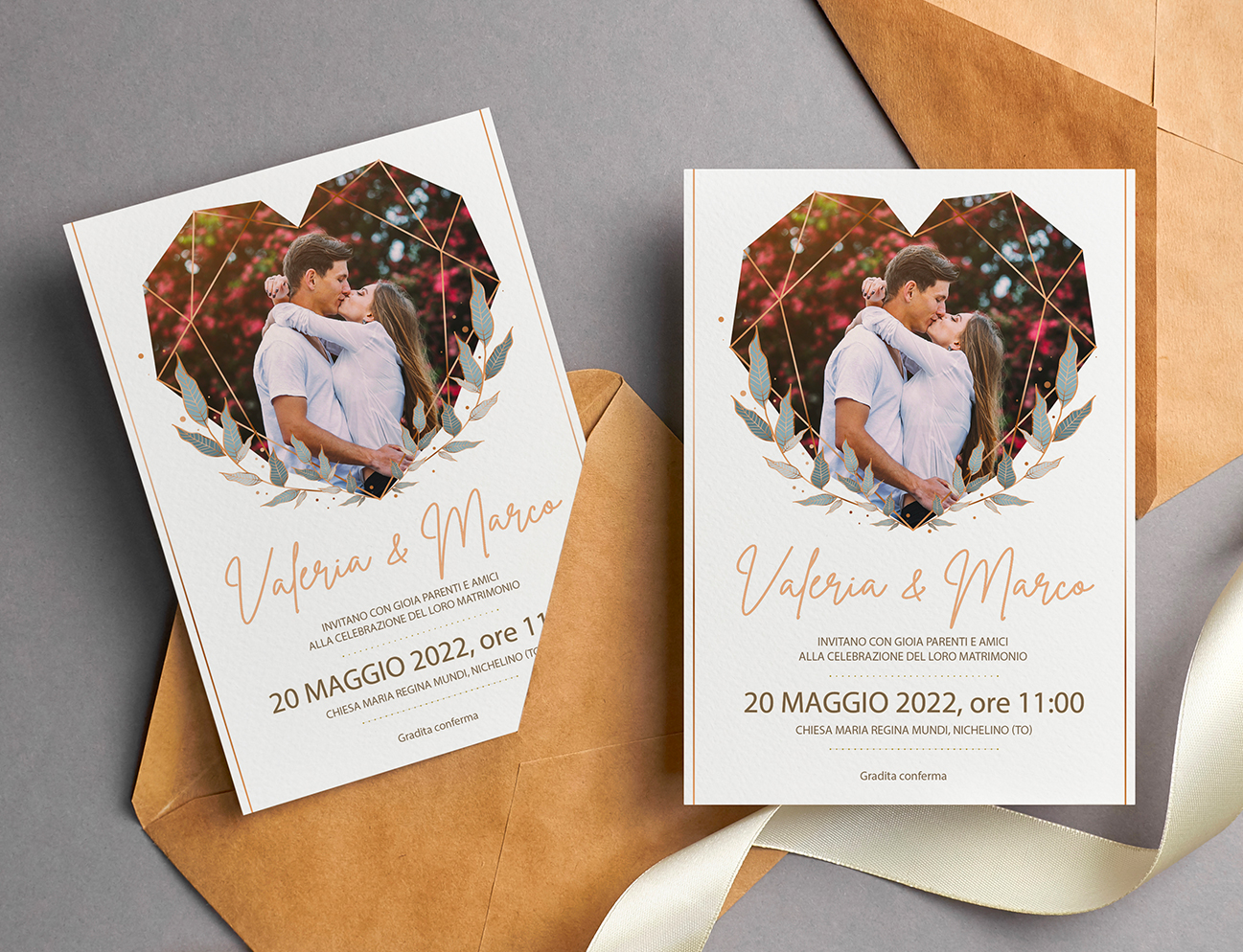 Partecipazioni matrimonio eleganti