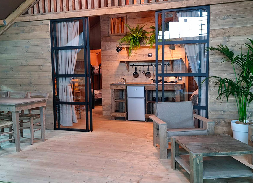 sito web glamping village 1 - web designer freelance