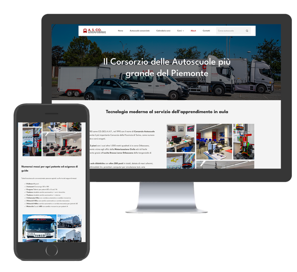 sito wordpress autoscuola - sito web autoscuola