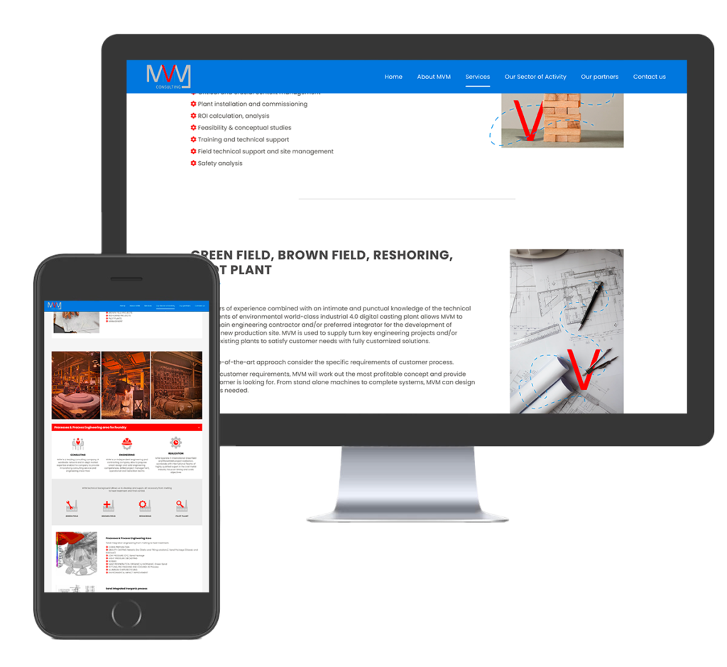 sito wordpress consulenza mvm - sito web consulenza