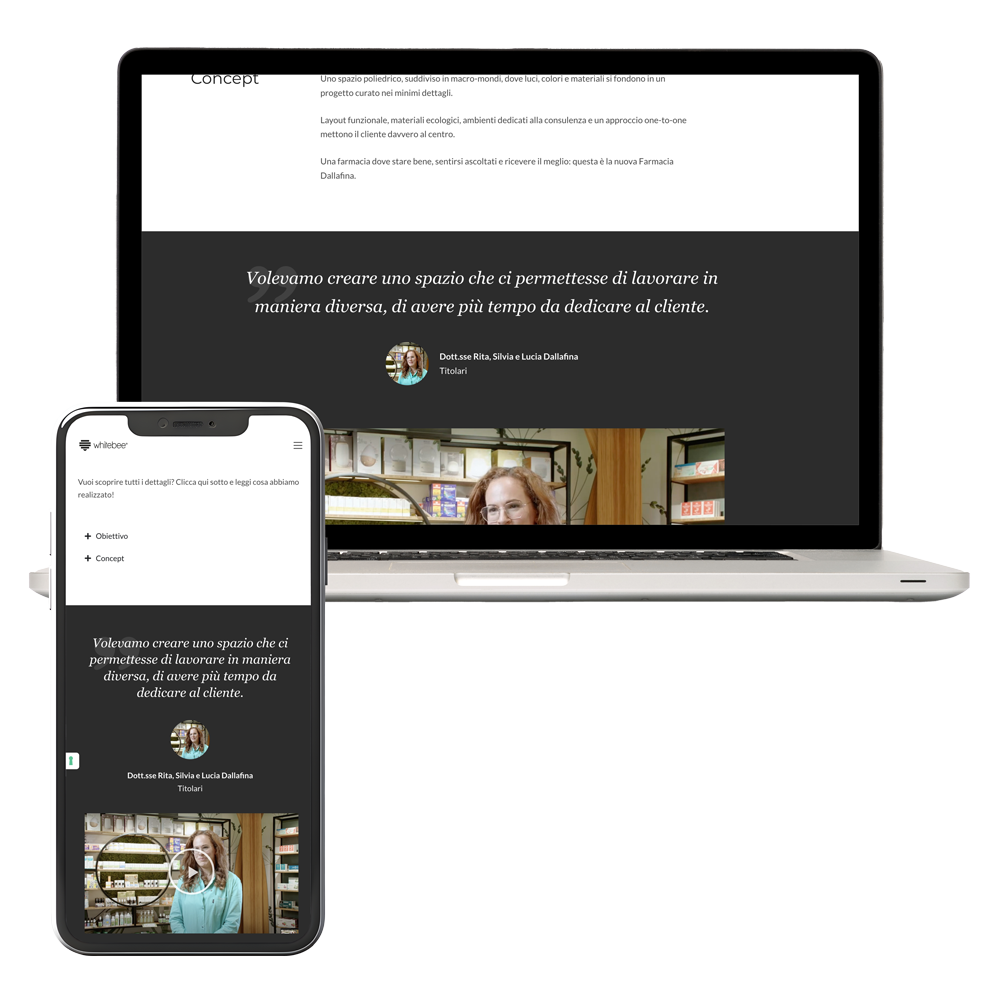 whitebee - sviluppo sito wordpress custom